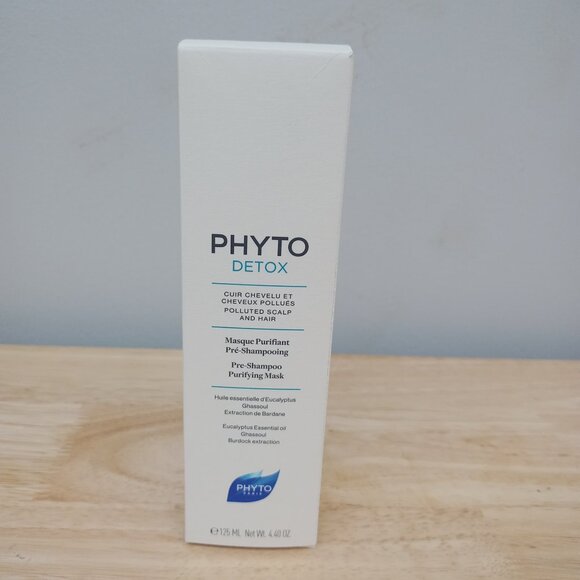 Phyto Detox Pre-Shampoo Purifying Mask 125ml - Picture 1 of 5